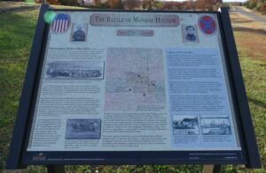 Battle of Monday Hollow Historical Marker